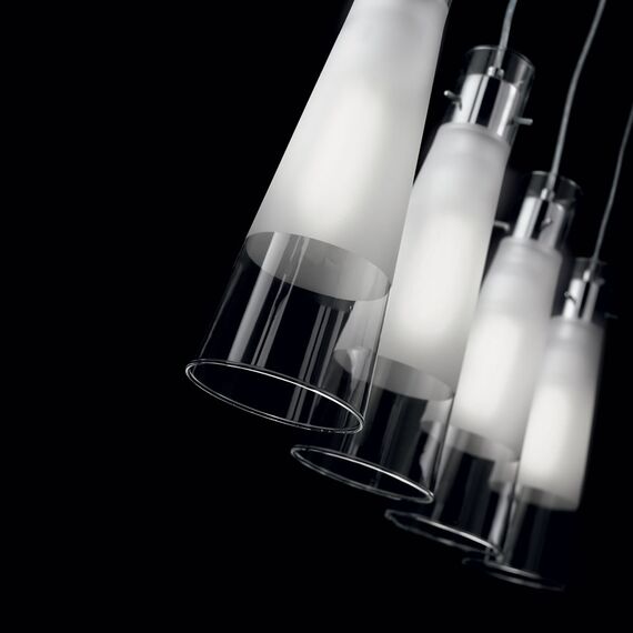 Полилей Kuky Clear Sp4 023038 Ideal Lux E27 | Osvetlenieto.bg