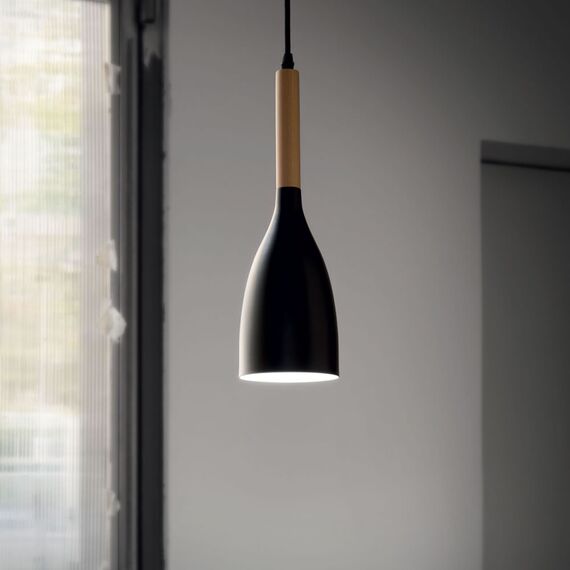 Полилей Manhattan Sp1 Nero 110752 Ideal Lux E14 | Osvetlenieto.bg