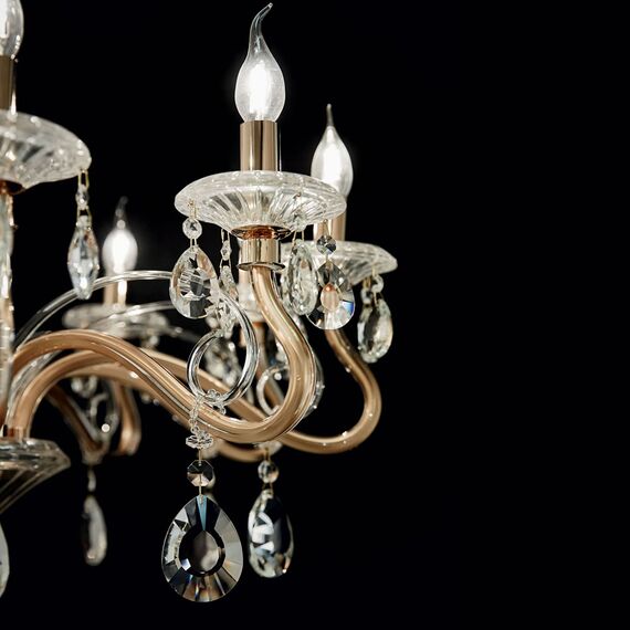 Полилей Negresco Sp10 Oro 087771 Ideal Lux E14 | Osvetlenieto.bg