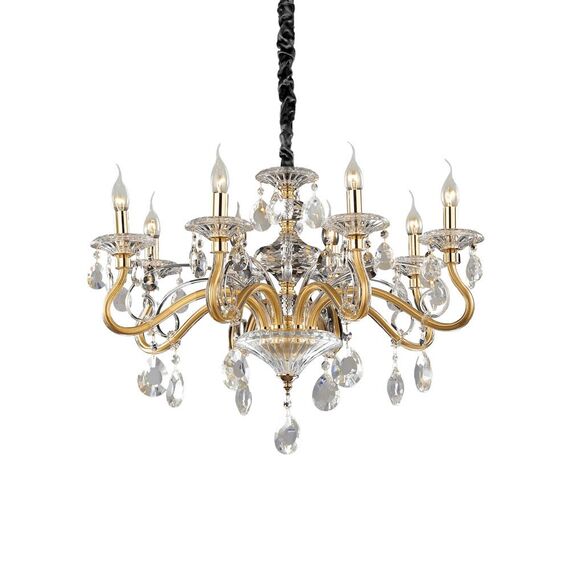Полилей Negresco Sp8 Oro 087764 Ideal Lux E14 | Osvetlenieto.bg