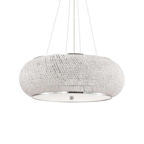 Полилей PASHA' SP14 CROMO 164977 Ideal Lux 14xE14 | Osvetlenieto.bg