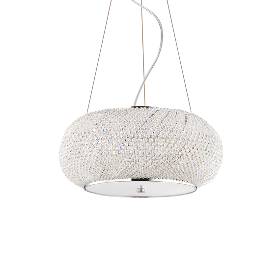 Полилей PASHA' SP6 CROMO 082158 Ideal Lux 6xE14 | Osvetlenieto.bg