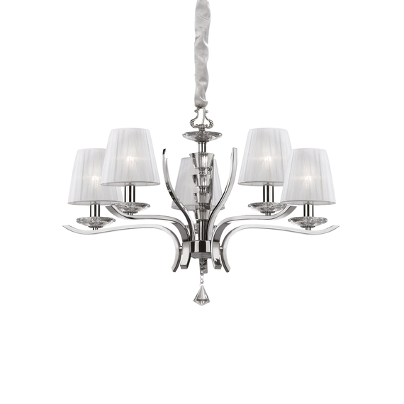Полилей PEGASO SP5 BIANCO 066448 Ideal Lux 5xE14 | Osvetlenieto.bg