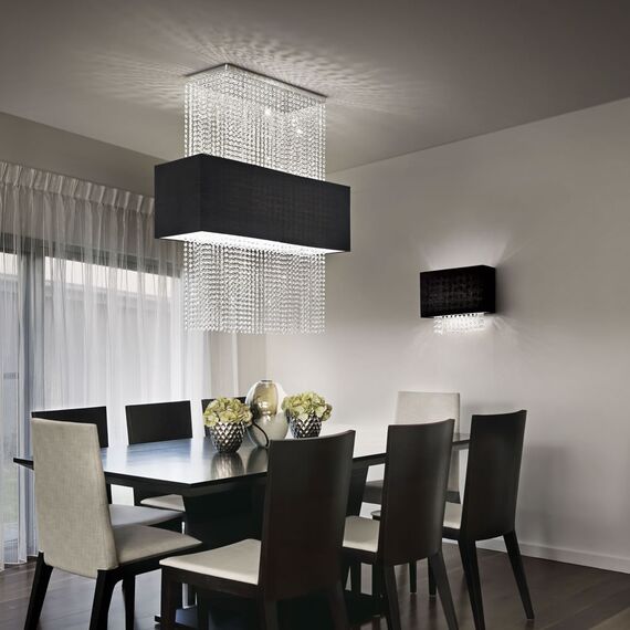 Полилей Phoenix Sp5 Nero 101163 Ideal Lux E27 | Osvetlenieto.bg