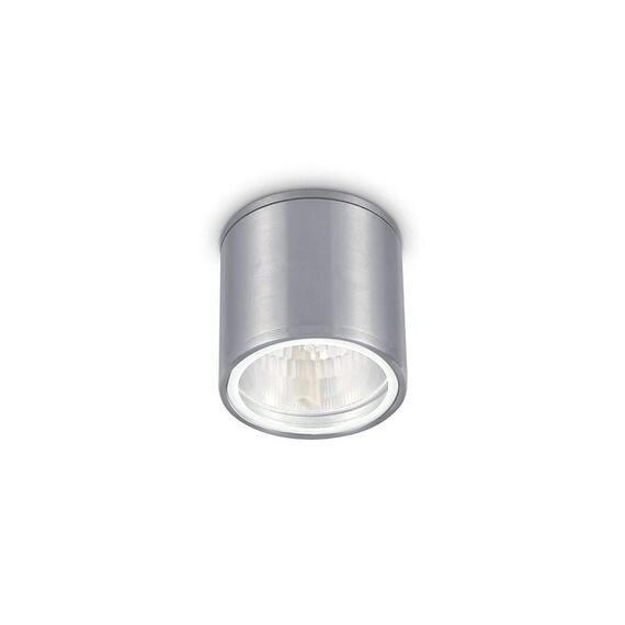 Външен спот Gun Pl1 Alluminio 092324 Ideal Lux GU10 IP44 | Osvetlenieto.bg