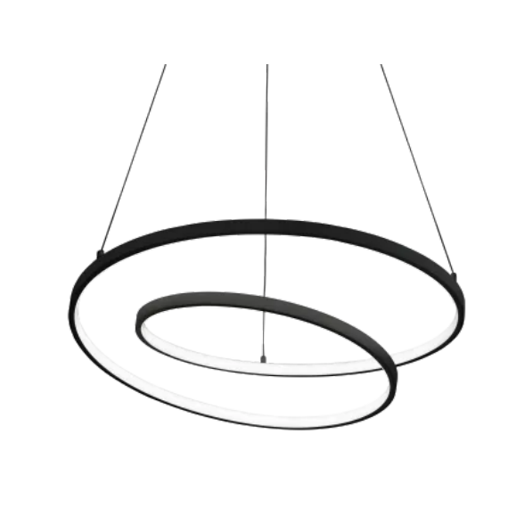 LED Полилей OZ SP D060 ON-OFF NERO 2700K 342351 Ideal Lux | Osvetlenieto.bg