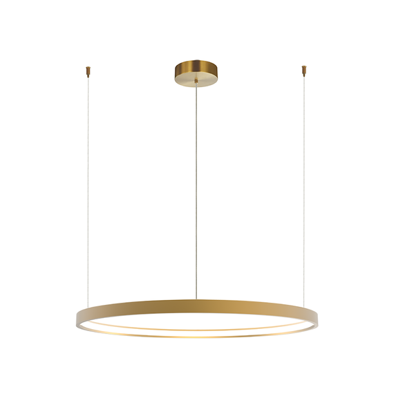 LED Полилей ZAMBELIS 23032 PENDANT LED LIGHT 28W 3000K ALUMINIUM GOLD | Osvetlenieto.bg