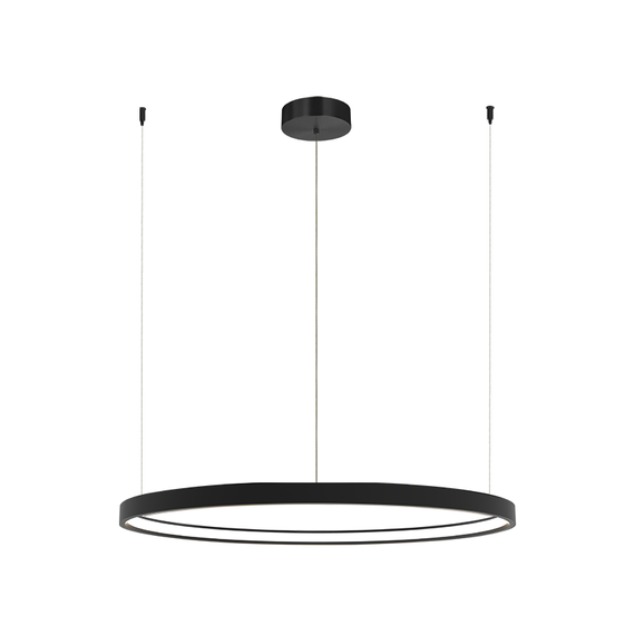 LED Полилей ZAMBELIS 23033 PENDANT LED LIGHT 28W 3000K ALUMINIUM BLACK | Osvetlenieto.bg