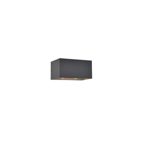 Фасаден аплик GEMINI PIR сензор Lutec LED 10.5W 3000K IP54 5117101118 | Osvetlenieto.bg