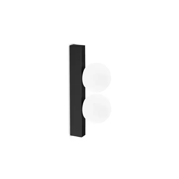 LED Аплик BINOMIO LED PL2 NERO 313252 Ideal Lux | Osvetlenieto.bg
