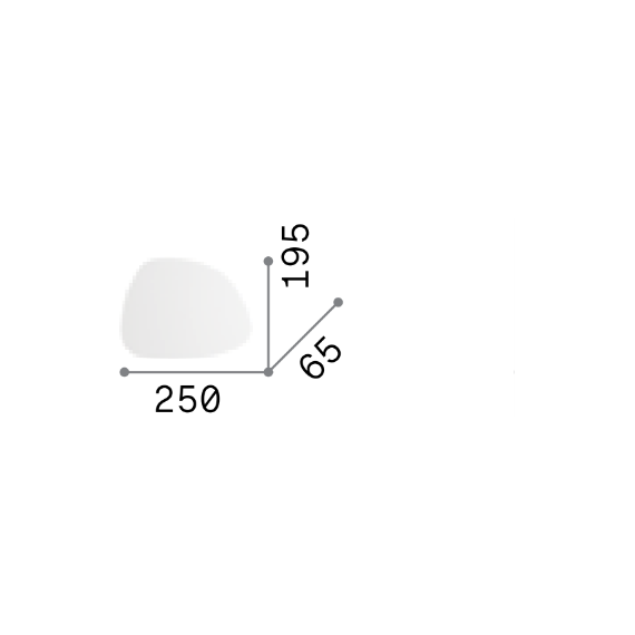 LED Аплик PEGGY AP 15W 257242 Ideal Lux | Osvetlenieto.bg
