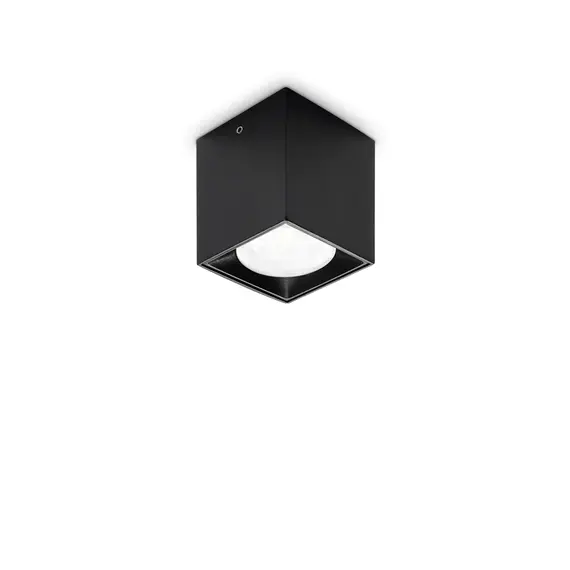 LED Луна за открит монтаж NITRO PL D04 SQUARE NERO 319803 Ideal Lux 5W 3000K | Osvetlenieto.bg