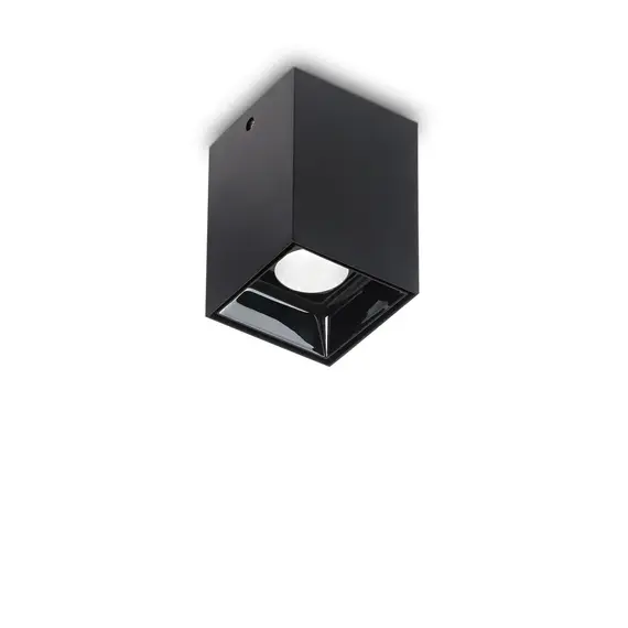 LED Луна за открит монтаж NITRO PL D05 SQUARE NERO 206042 Ideal Lux 10W 3000K | Osvetlenieto.bg