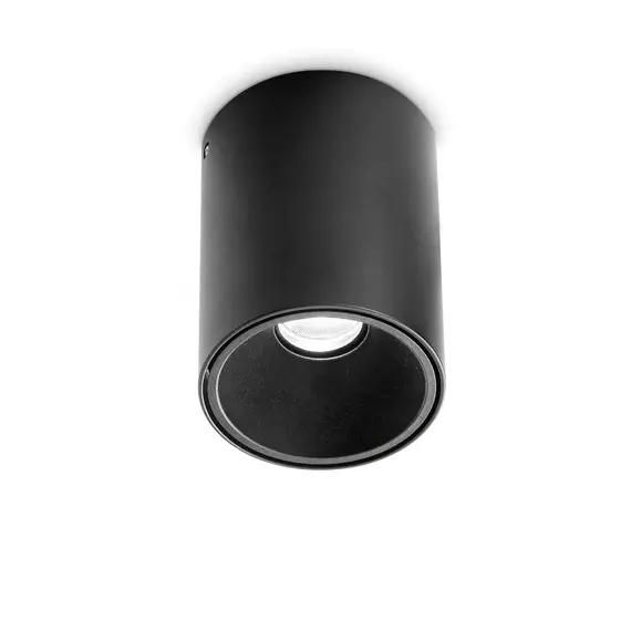 LED Луна за открит монтаж NITRO PL D10 ROUND NERO 322711 Ideal Lux 25W 3000K | Osvetlenieto.bg