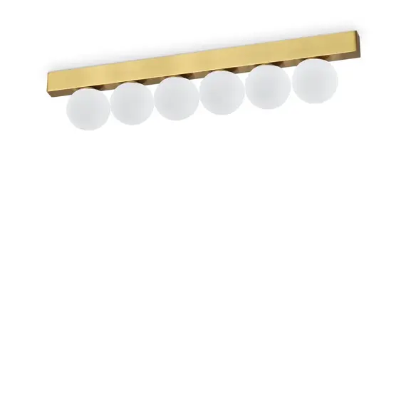 LED Плафон BINOMIO LED PL6 OTTONE 328263 Ideal Lux | Osvetlenieto.bg