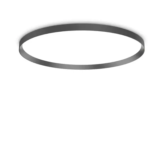 LED Плафон FLY PL D90 NERO 4000K 306636 Ideal Lux  IP40 | Osvetlenieto.bg