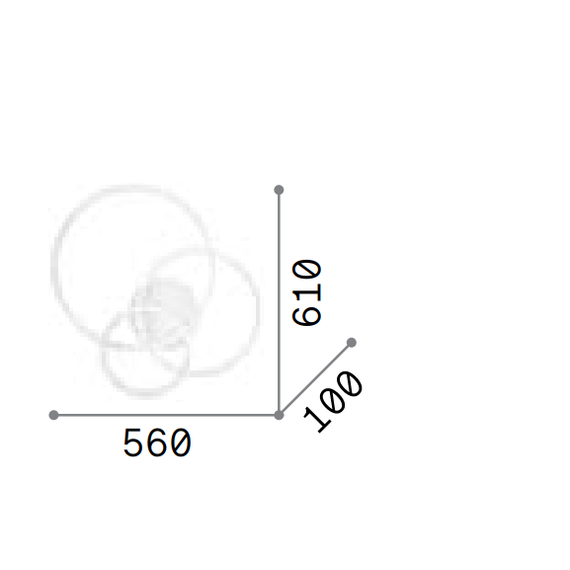 LED Плафон FRAME PL CERCHIO BIANCO 2700K 341309 Ideal Lux | Osvetlenieto.bg