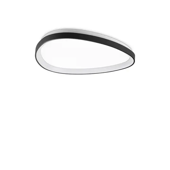 LED Плафон GEMINI PL D061 DALI/PUSH NERO 3000K 328959 Ideal Lux | Osvetlenieto.bg
