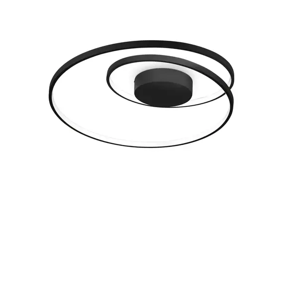 LED Плафон OZ PL D060 ON-OFF NERO 2700K 342290 Ideal Lux | Osvetlenieto.bg