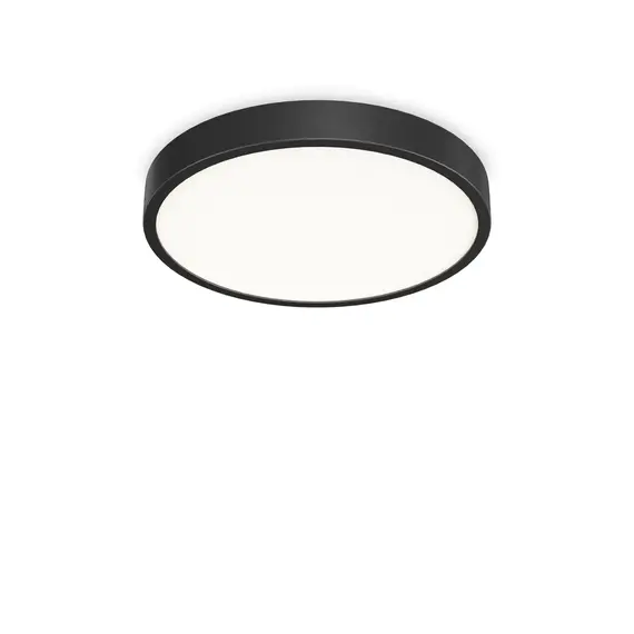 LED Плафон RAY PL D60 NERO 327686 Ideal Lux  IP44 | Osvetlenieto.bg