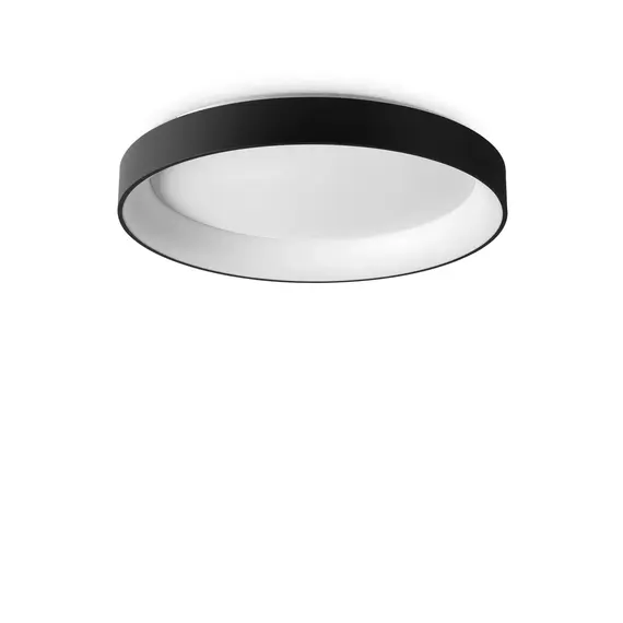 LED Плафон ZIGGY PL D080 NERO 321615 Ideal Lux | Osvetlenieto.bg