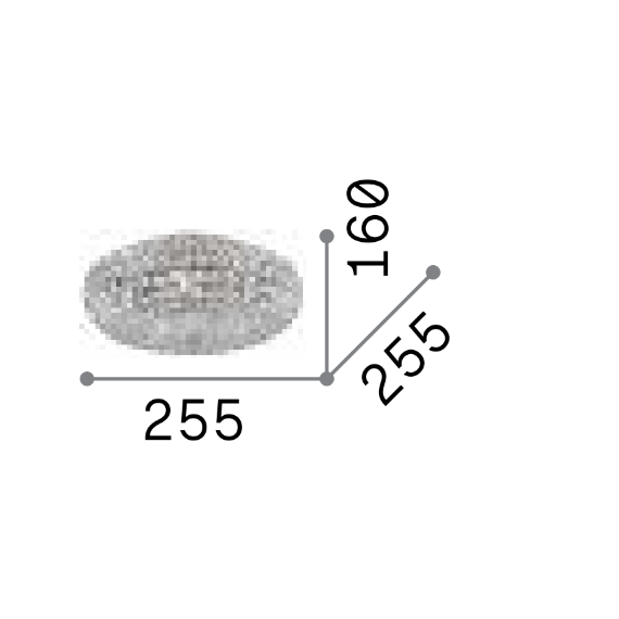 Плафон KING PL3 CROMO 075389 Ideal Lux 3xG9 | Osvetlenieto.bg