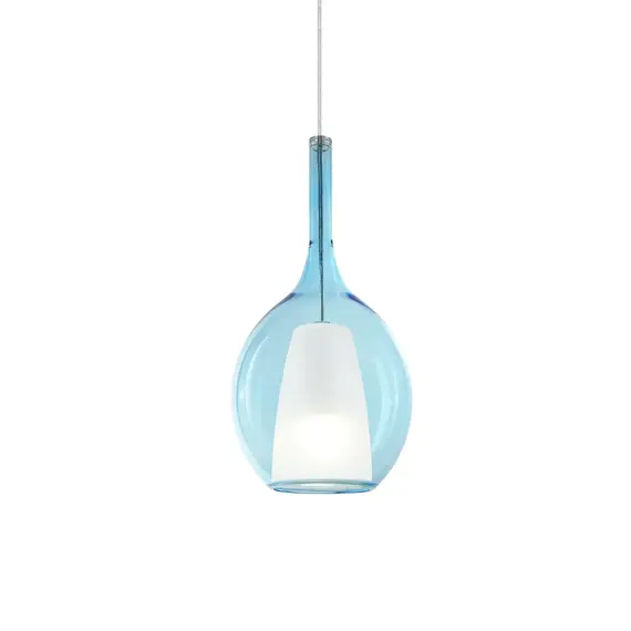 Полилей KALIQUE-2 SP1 D18 AZZURRO 360041 Ideal Lux 1xE27 | Osvetlenieto.bg