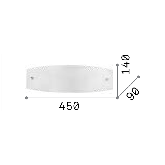 Аплик ALI AP2 026558 Ideal Lux 2xE27 | Osvetlenieto.bg