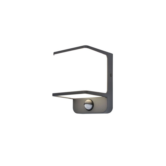 Фасаден аплик DOBLO PIR сензор Lutec LED 14W IP54 5197011125 | Osvetlenieto.bg