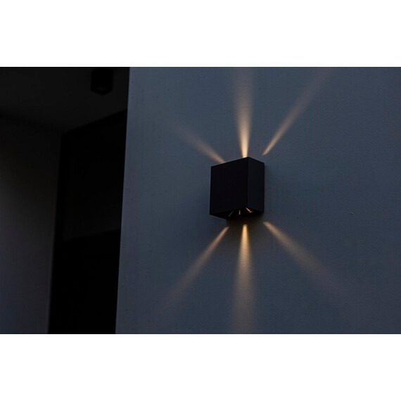 Фасаден аплик GEMINI BEAMS Lutec LED 7.5W IP54 5104003012 | Osvetlenieto.bg