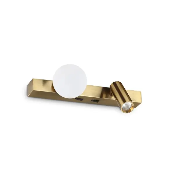 LED Аплик BINOMIO LED AP OTTONE 336671 Ideal Lux | Osvetlenieto.bg