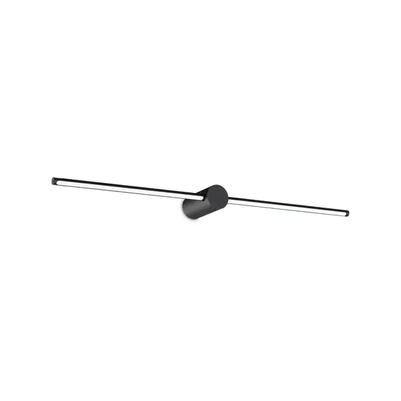 LED Аплик ESSENCE AP ROUND D075 LUCE A 45° NERO 3000K 310145 Ideal Lux | Osvetlenieto.bg