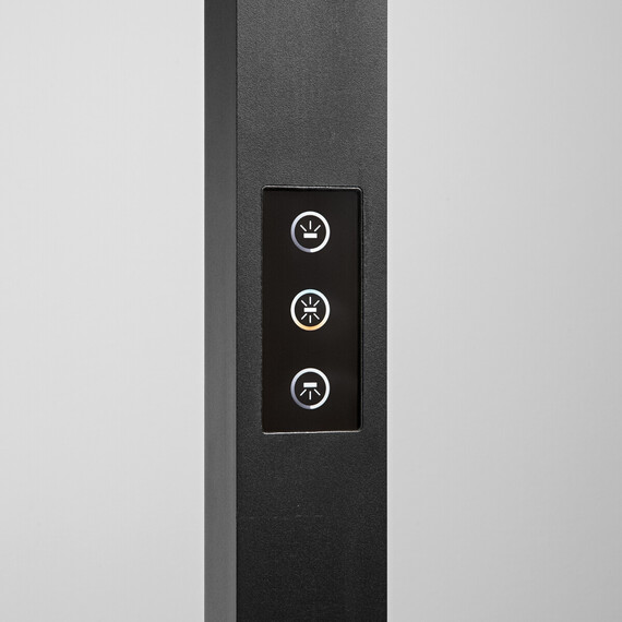 LED Лампион COMFORT-2 PT NERO CCT 2700K-5700K 336220 Ideal Lux | Osvetlenieto.bg