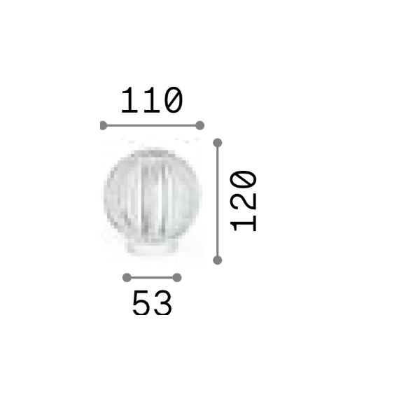 LED Настолна лампа DIAMOND TL1 343488 Ideal Lux | Osvetlenieto.bg