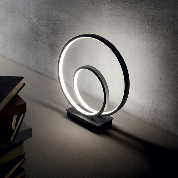 LED Настолна лампа OZ TL ON-OFF NERO 4000K 342504 Ideal Lux | Osvetlenieto.bg