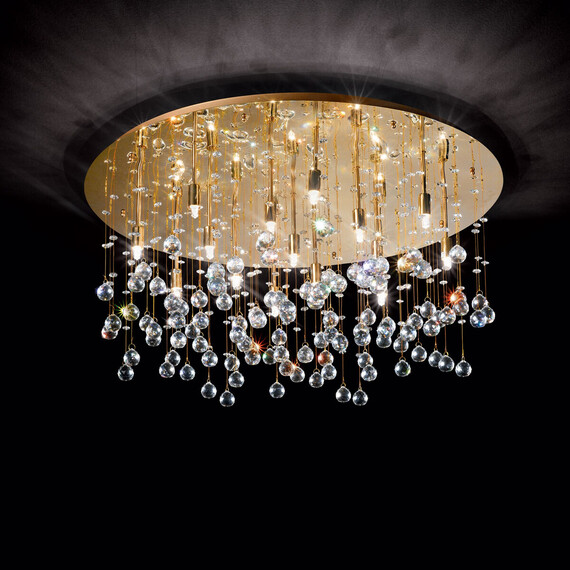 Плафон MOONLIGHT PL15 ORO 082790 Ideal Lux 15xG9 | Osvetlenieto.bg