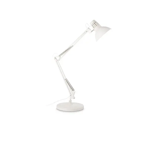 Настолна лампа WALLY TL1 TOTALE BIANCO 193991 Ideal Lux 1xE27 | Osvetlenieto.bg