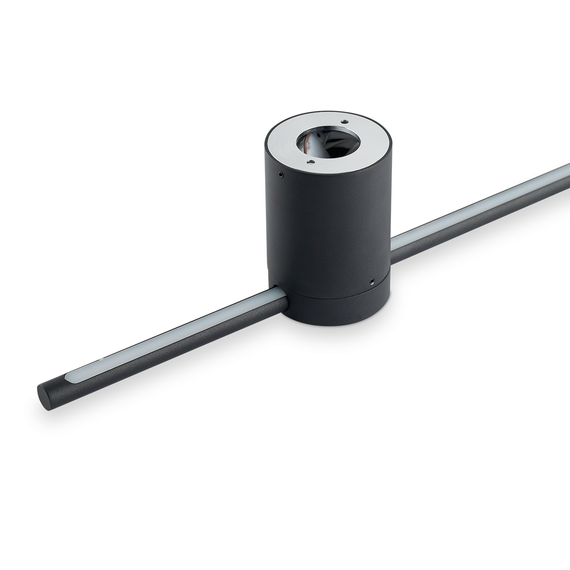 LED Аплик ESSENCE AP ROUND D075 LUCE IND. NERO 3000K 265643 Ideal Lux | Osvetlenieto.bg