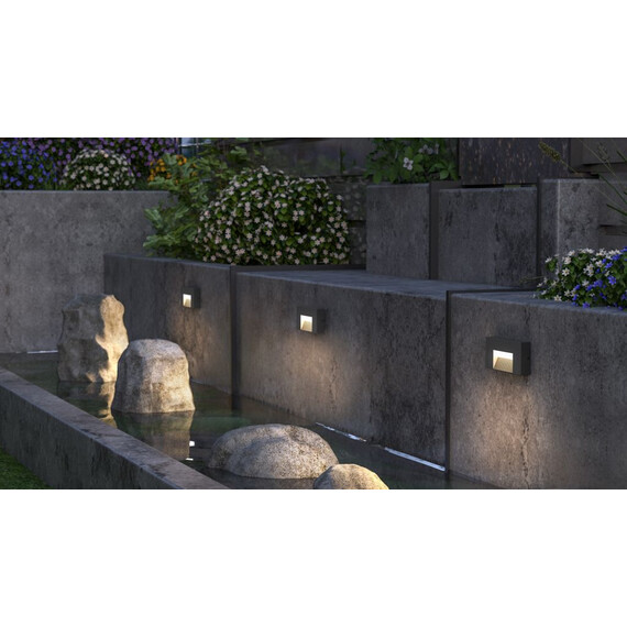 LED Фасаден аплик ARTEO Lutec CCT 8.5W IP65 6417001454 | Osvetlenieto.bg