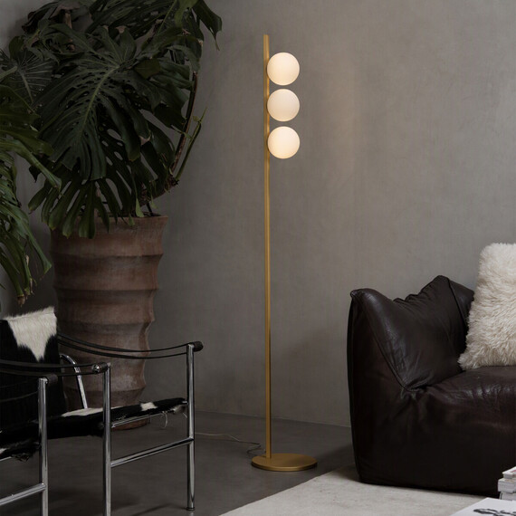 Лампион BINOMIO PT3 OTTONE 353265 Ideal Lux 3xG9 | Osvetlenieto.bg