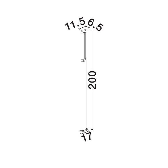 LED Градински стълб DIRA 9030161 NovaLuce 11W 3000K | Osvetlenieto.bg