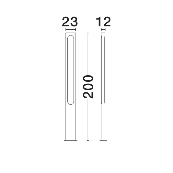 LED Градински стълб ETA 9136419 NovaLuce 21W 3000K | Osvetlenieto.bg