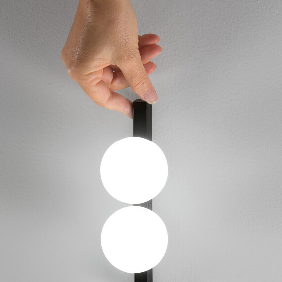 LED Лампион BINOMIO LED PT4 NERO 313313 Ideal Lux | Osvetlenieto.bg