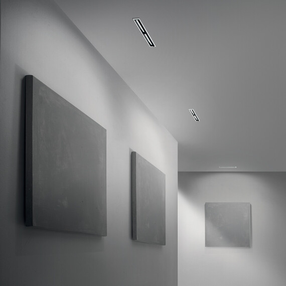 LED Луна за вграждане LIKA FI TRIM WALLWASHER 21W 3000K BIANCO 367330 Ideal Lux | Osvetlenieto.bg