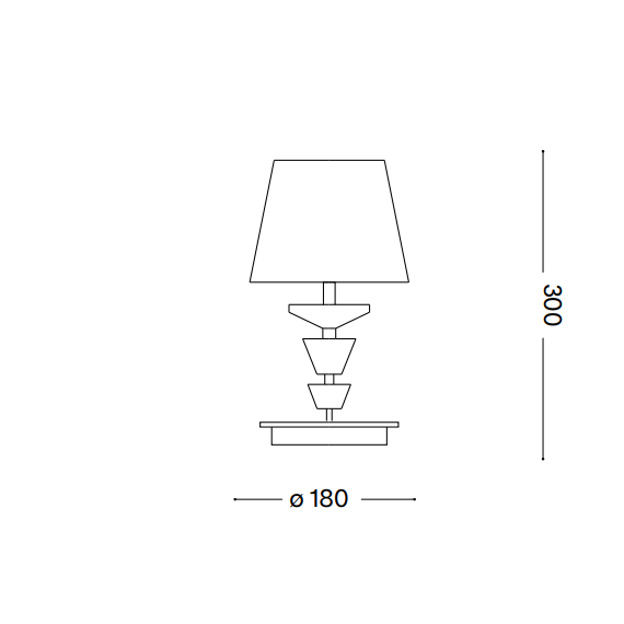Настолна лампа PEGASO TL1 SMALL BIANCO 059266 Ideal Lux 1xE14 | Osvetlenieto.bg
