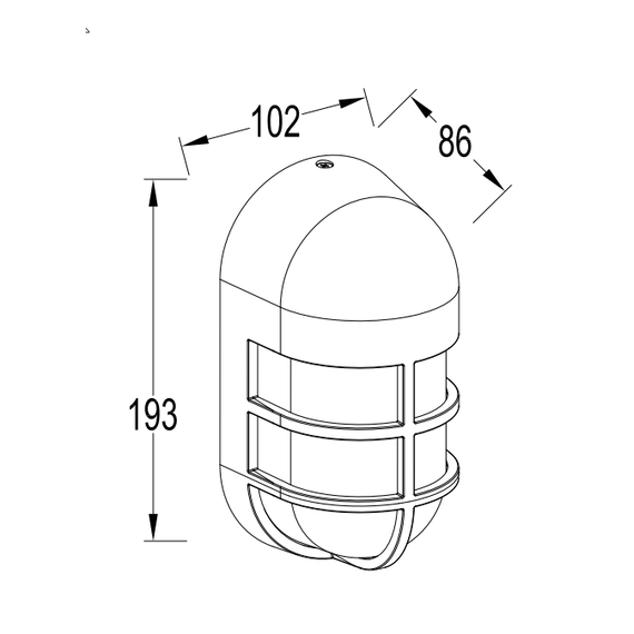 Външен плафон BULLO Lutec LED 14.5W IP54 6383001118 | Osvetlenieto.bg