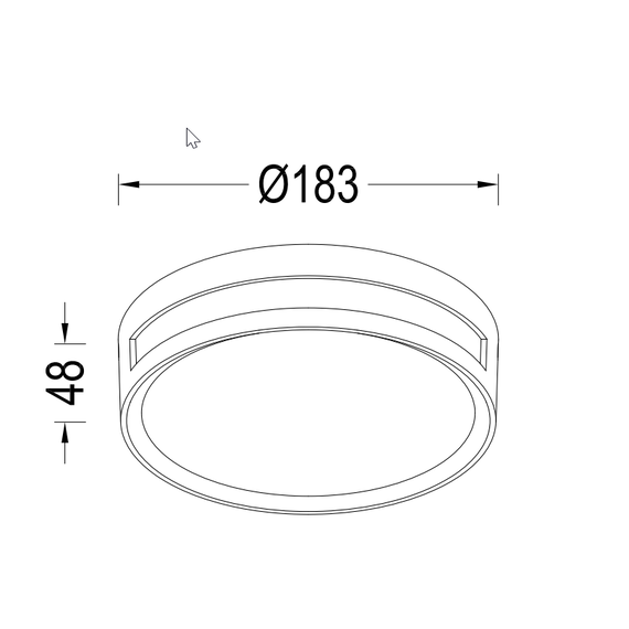 Външен плафон ROLA Lutec LED 11.6W IP54 6382201118 | Osvetlenieto.bg