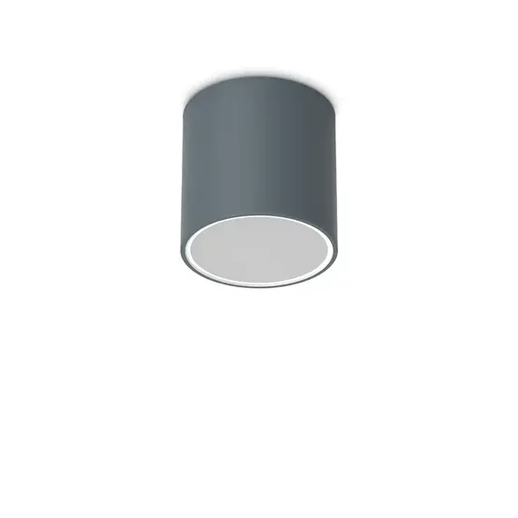 Външен плафон TECHO PL1 D15 ROUND ANTRACITE 318103 Ideal Lux 1xGU10 IP54 | Osvetlenieto.bg