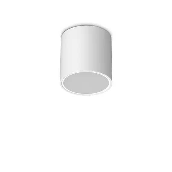 Външен плафон TECHO PL1 D15 ROUND BIANCO 342689 Ideal Lux 1xGU10 IP54 | Osvetlenieto.bg