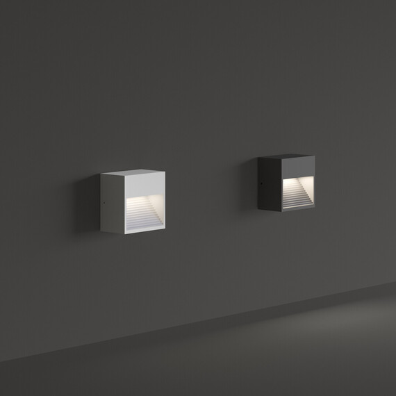 Фасаден аплик DOWN AP1 ANTRACITE 122045 Ideal Lux 1xG9 IP44 | Osvetlenieto.bg